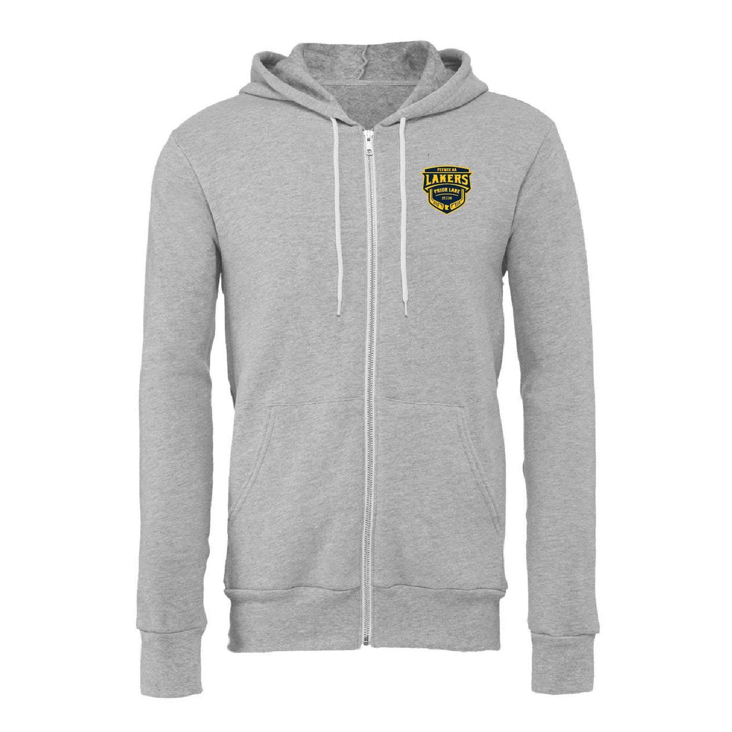 Prior Lake Peewee AA Sponge Fleece Full Zip Hoodie