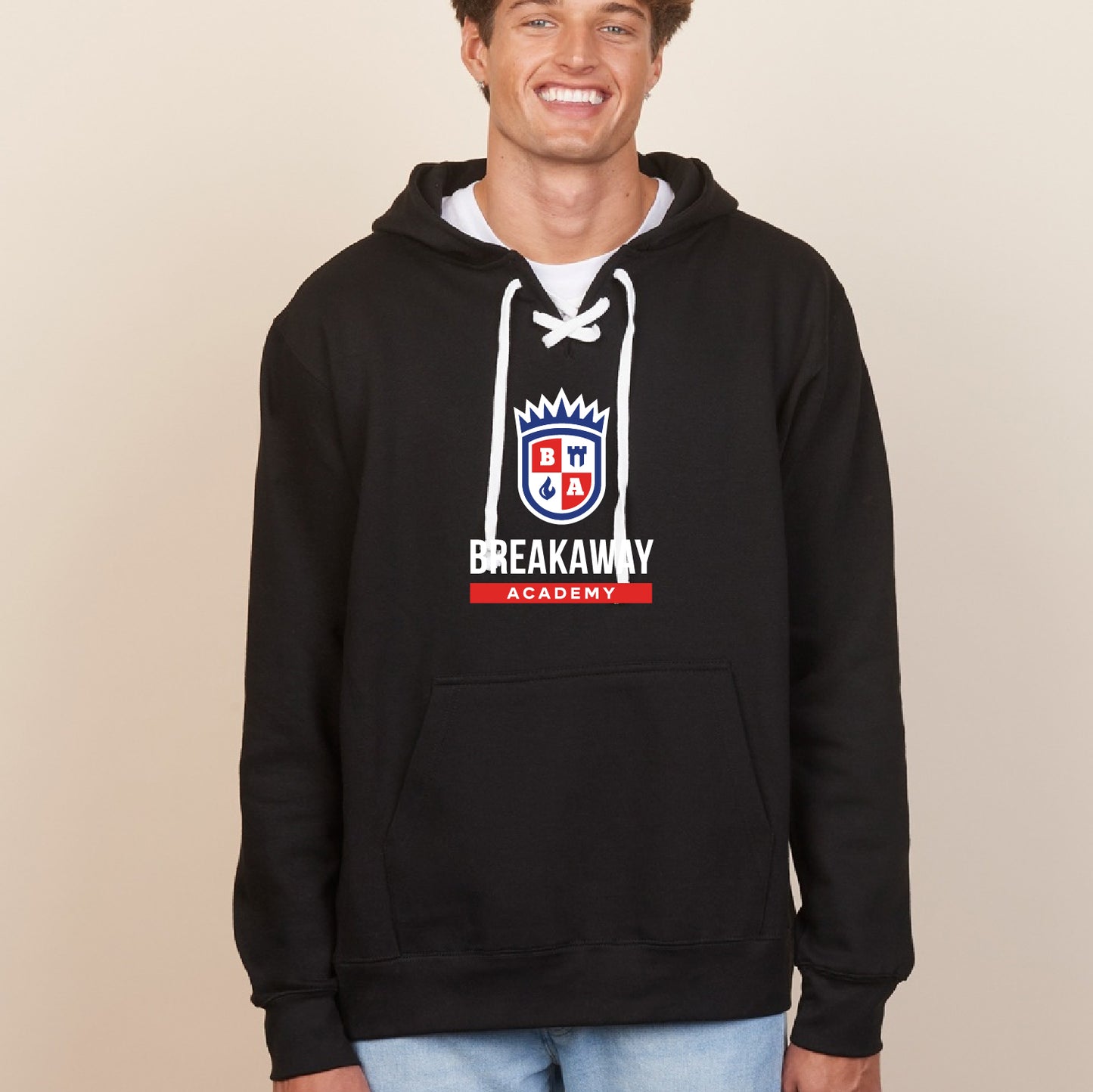 Breakaway Academy Adult Hockey Pullover Hood