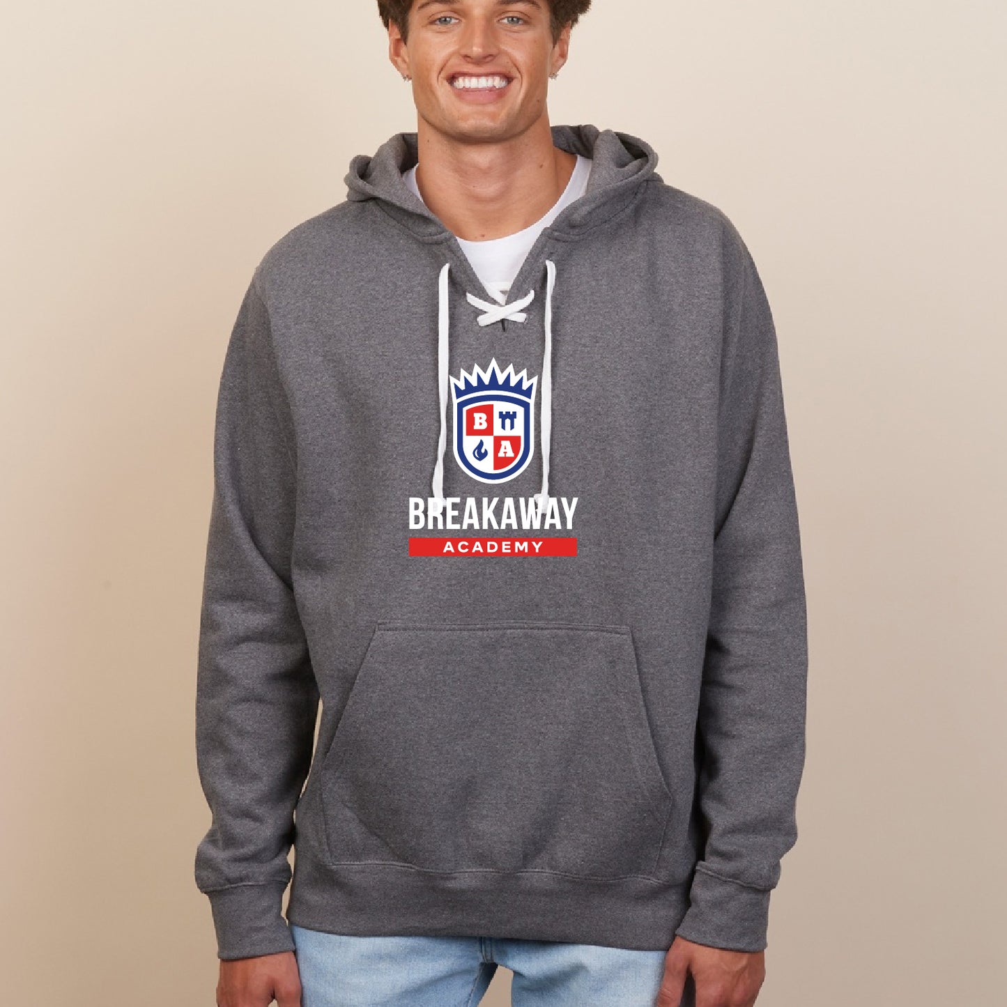 Breakaway Academy Adult Hockey Pullover Hood
