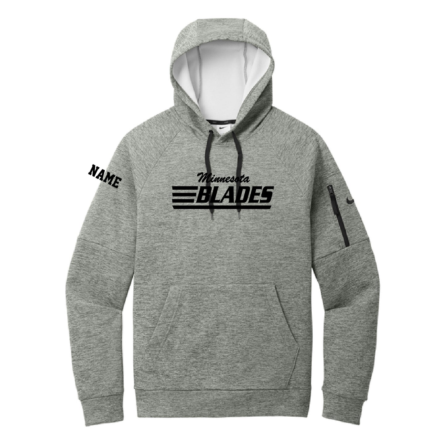Minnesota Blades Nike THERMA-Fit Hoodie 1