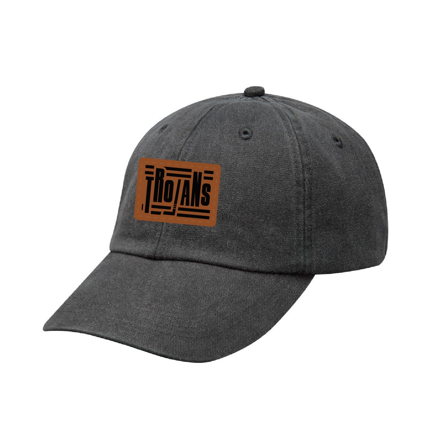 New Prague Fan Apparel Optimum Pigment-Dyed Dad Hat (Leatherette)