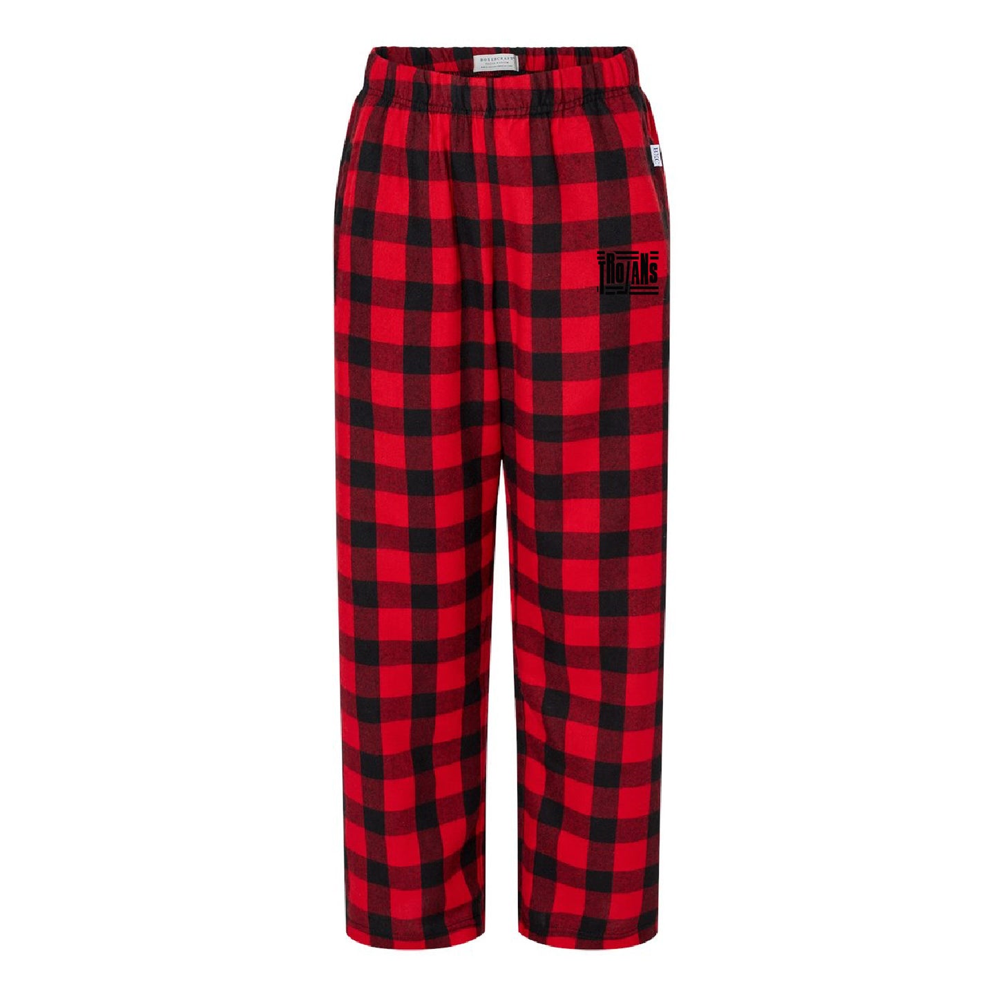 New Prague Fan Apparel Youth Flannel Pants (Stick)