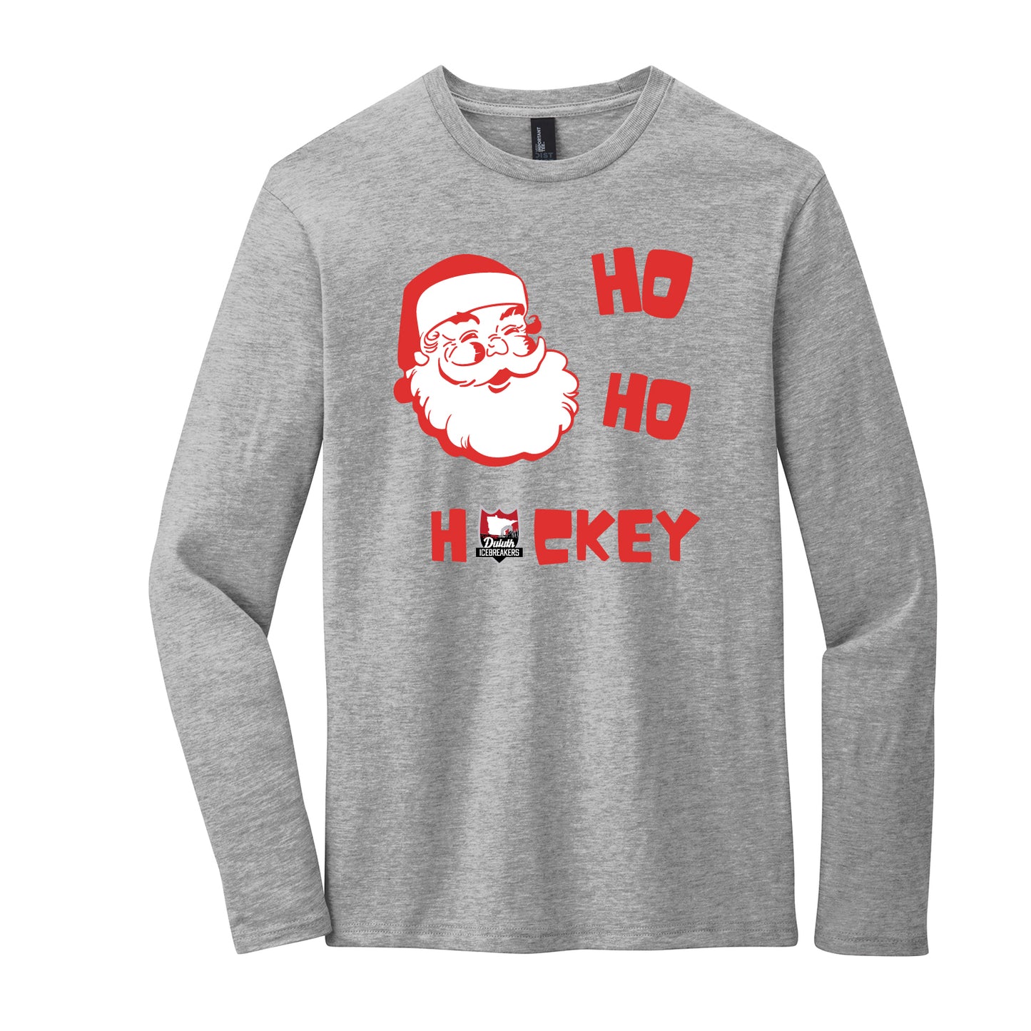 Duluth Icebreakers Ho Ho Hockey Soft Cotton Long Sleeve