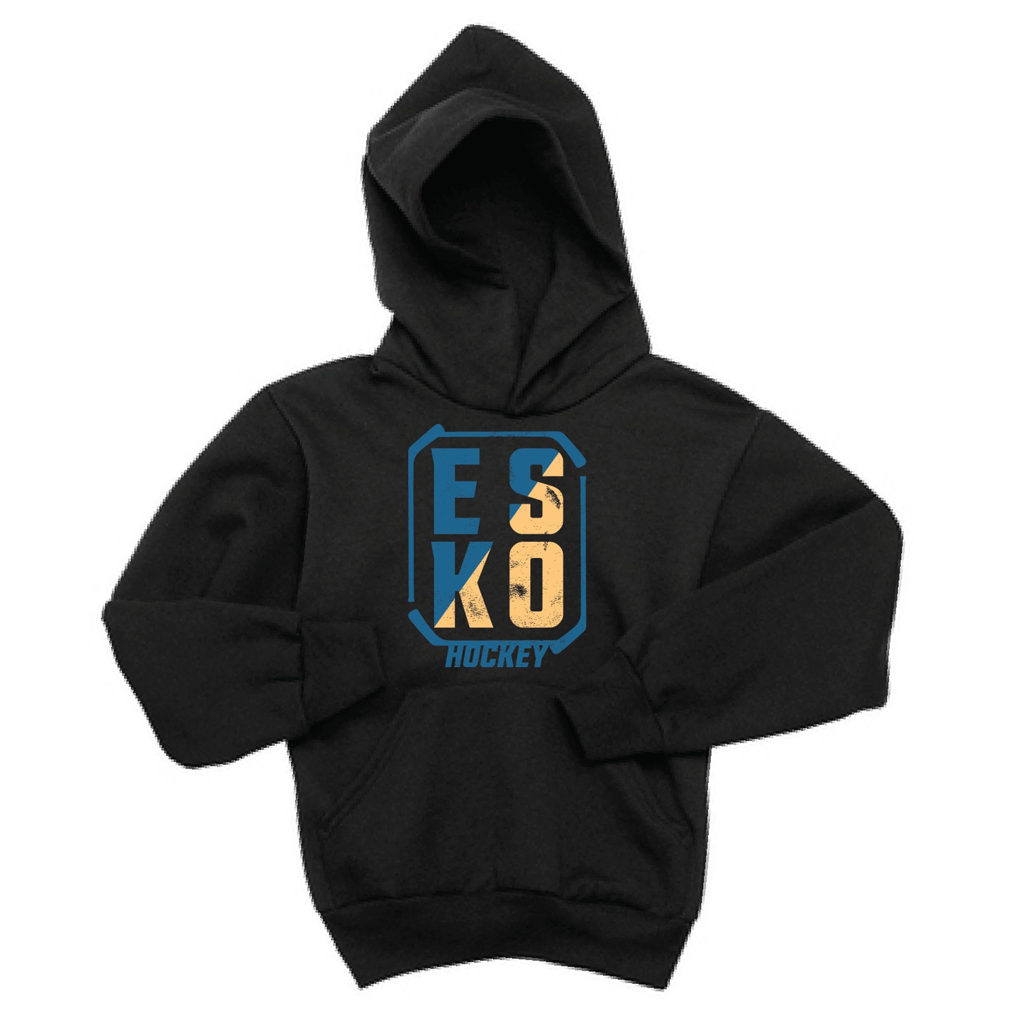 Esko Hockey Youth EcoSmart® Pullover Hooded Sweatshirt - DSP On Demand