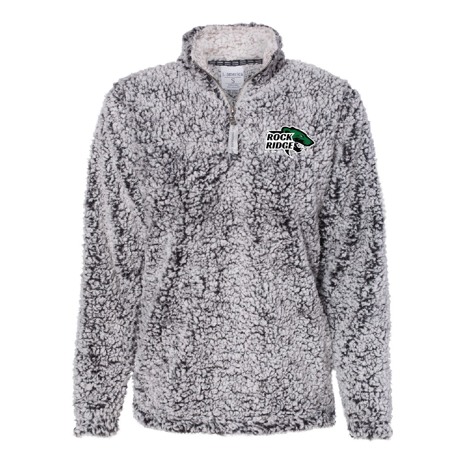 Rock Ridge Fan Gear Women’s Epic Sherpa Quarter-Zip Pullover