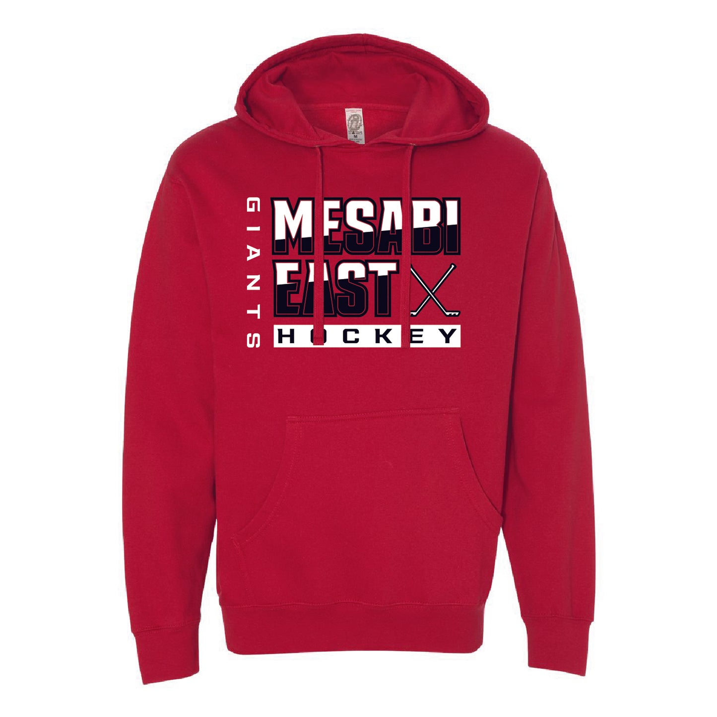 Mesabi East Hockey Unisex Midweight Hooded Sweatshirt