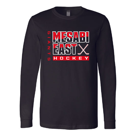 Mesabi East Hockey Unisex Jersey Long Sleeve Tee