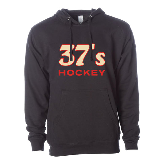 Thieves AAA Hockey Unisex Midweight Hooded Sweatshirt Script 37's Hockey