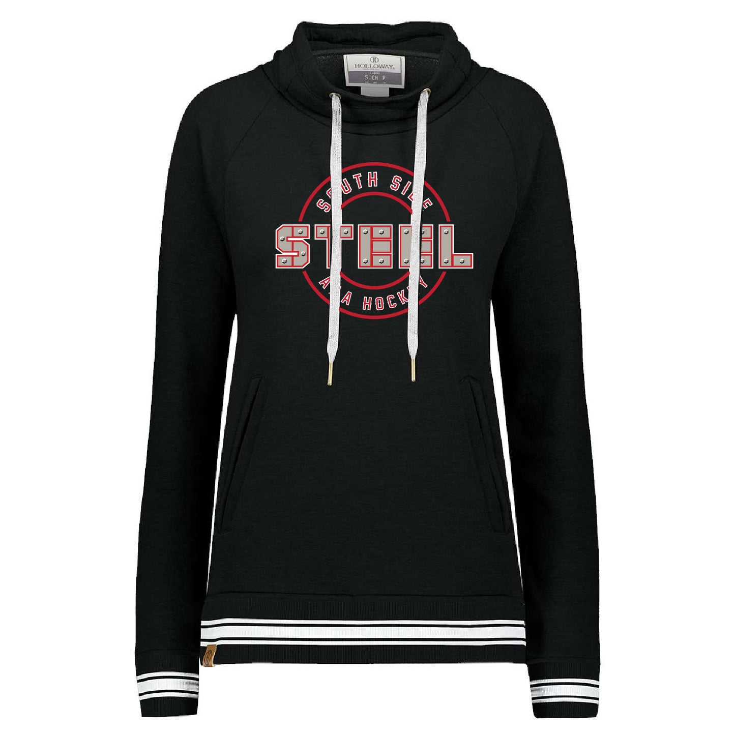 South Side Steel Women's Ivy League Fleece Funnel Neck Sweatshirt