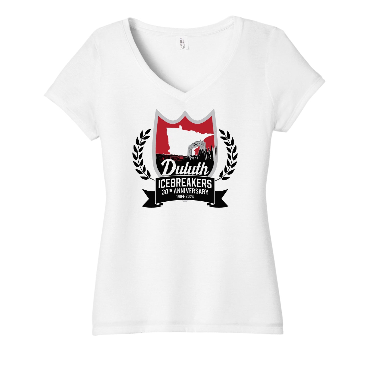 Duluth Icebreakers 30th Women’s Perfect Tri ® V-Neck Tee