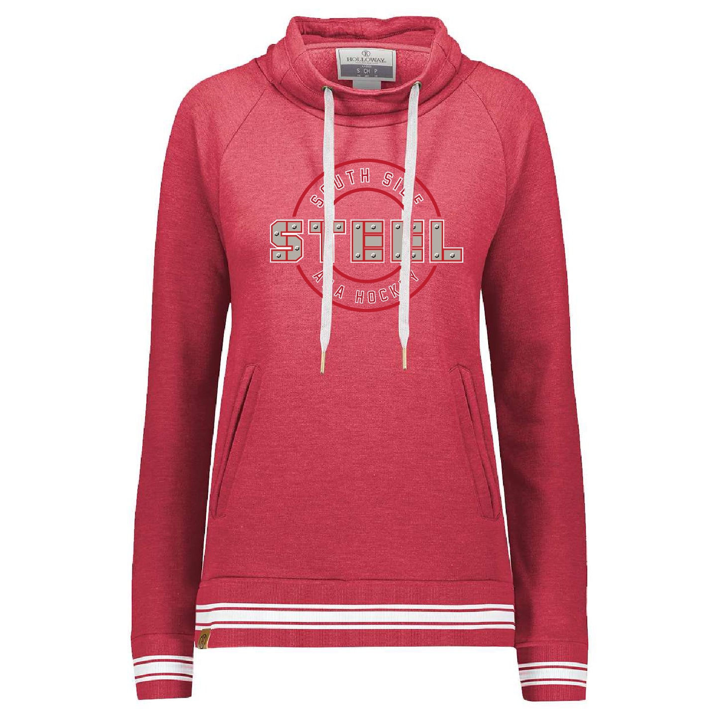 South Side Steel Women's Ivy League Fleece Funnel Neck Sweatshirt