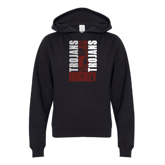 New Prague Fan Apparel Youth Hoodie (Trojans)