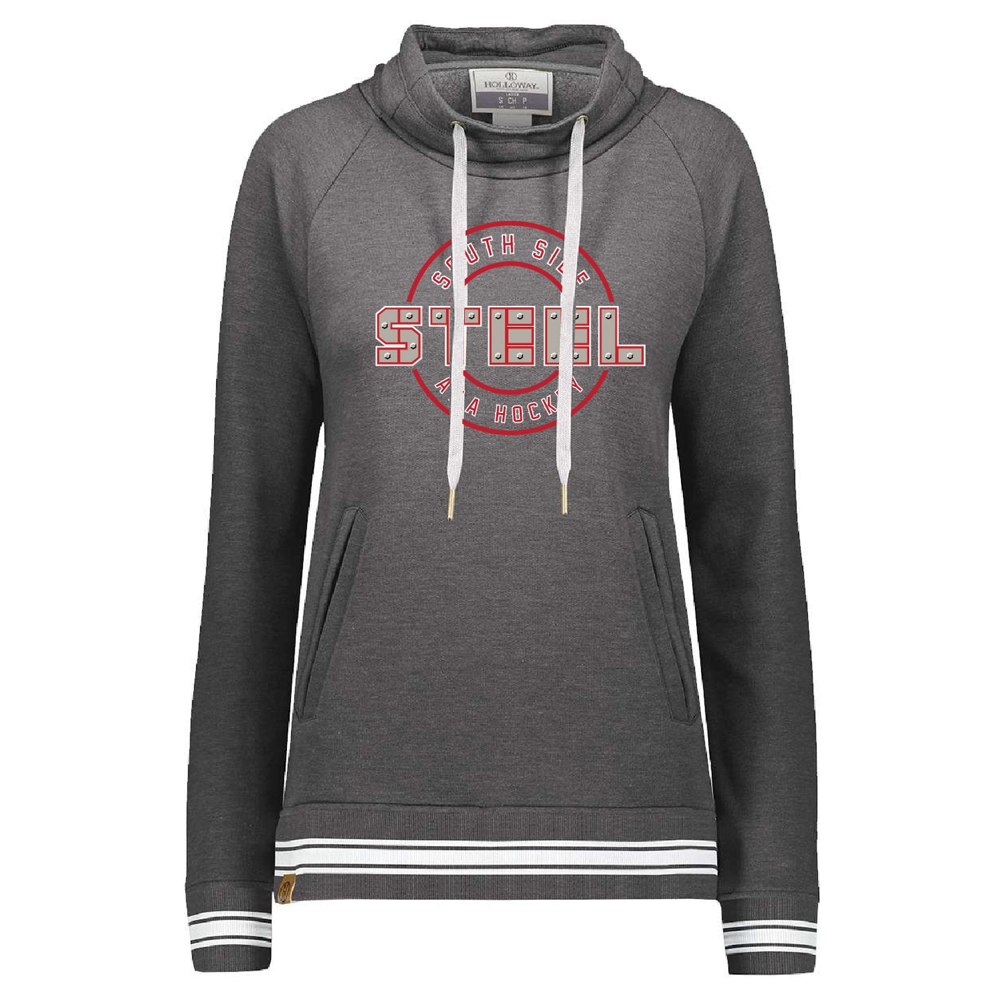 South Side Steel Women's Ivy League Fleece Funnel Neck Sweatshirt