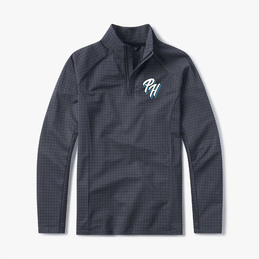 ProHybrid UNRL Highlands Quarter Zip (Iron Plaid)