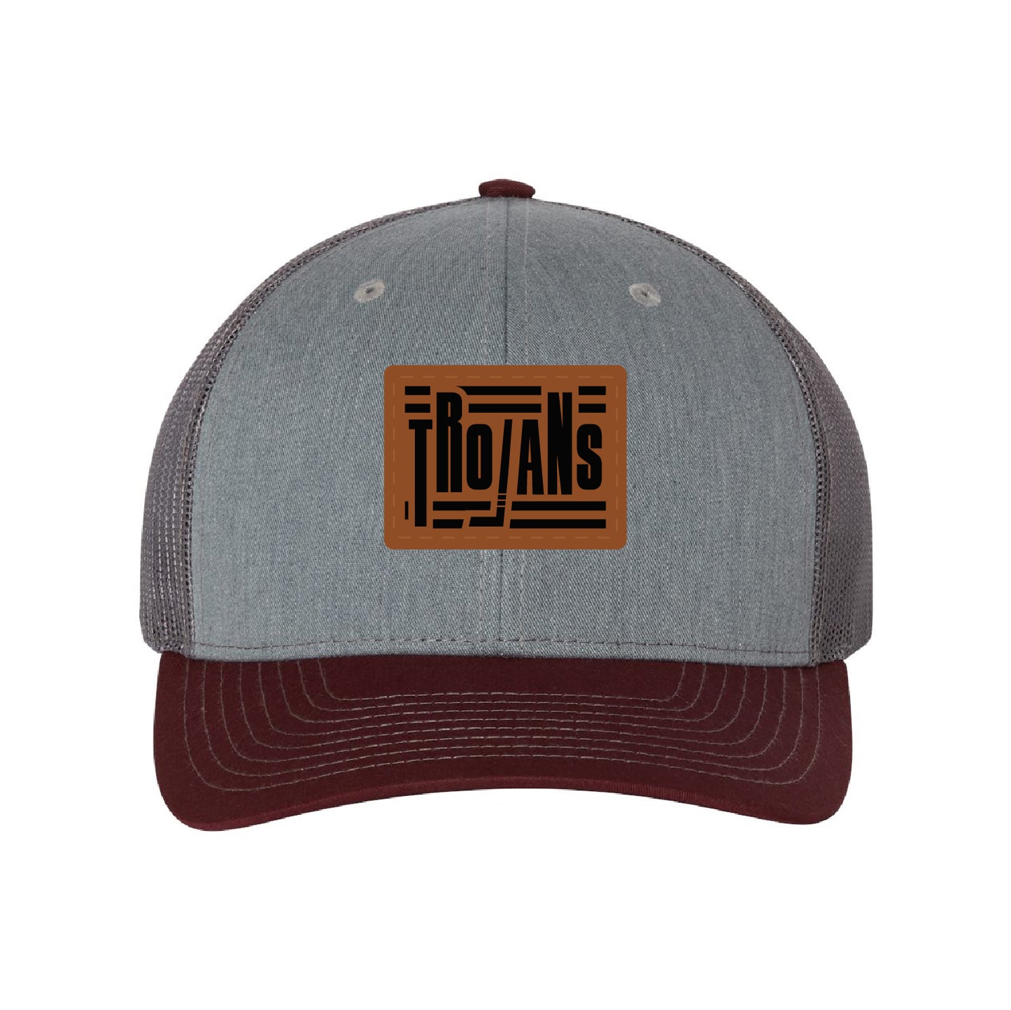 New Prague Fan Apparel Richardson Trucker Cap (Leatherette)