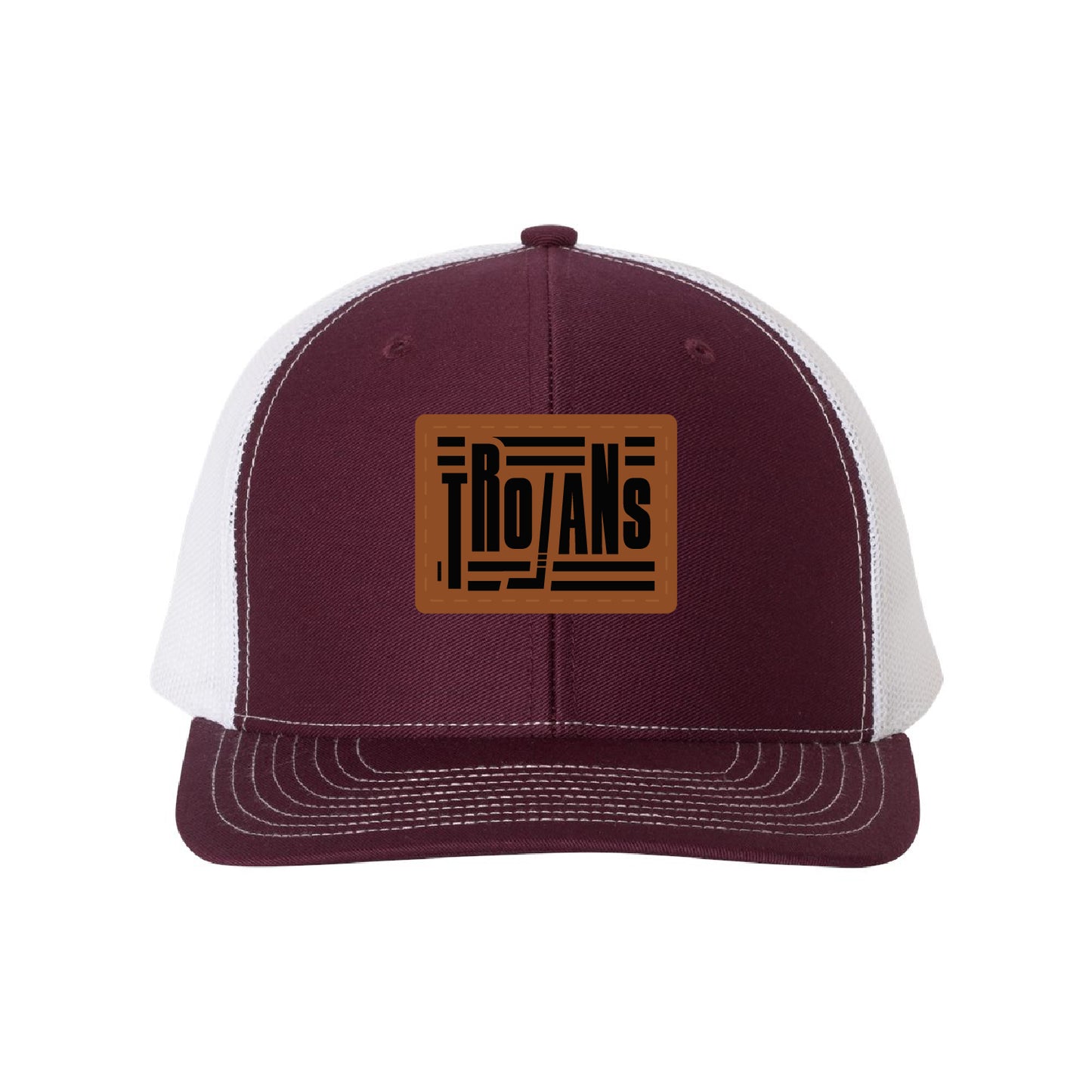 New Prague Fan Apparel Richardson Trucker Cap (Leatherette)