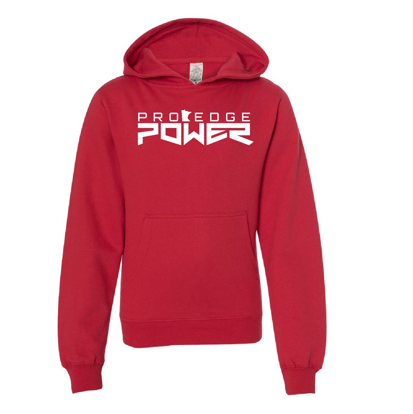 Pro Edge Power Youth Midweight Hooded Sweatshirt Design 1