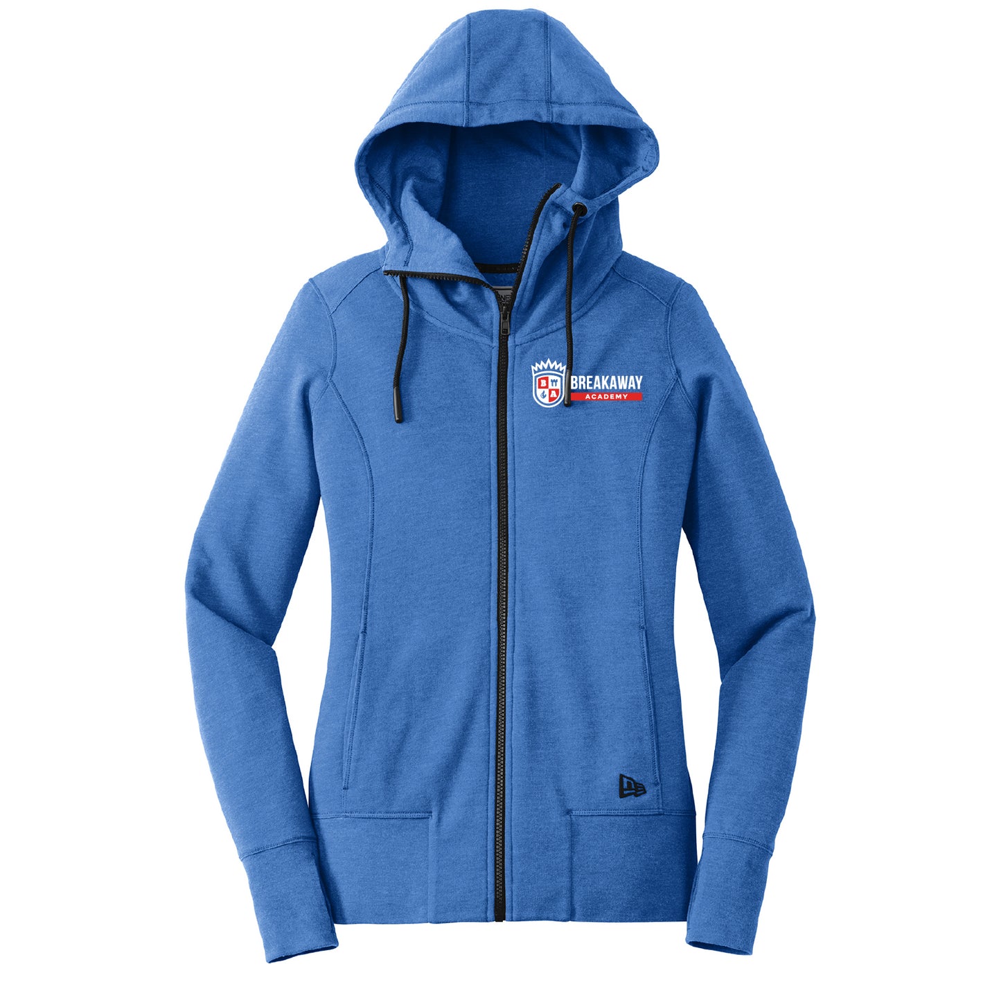 Breakaway Academy Ladies Tri-Blend Fleece Full-Zip Hoodie