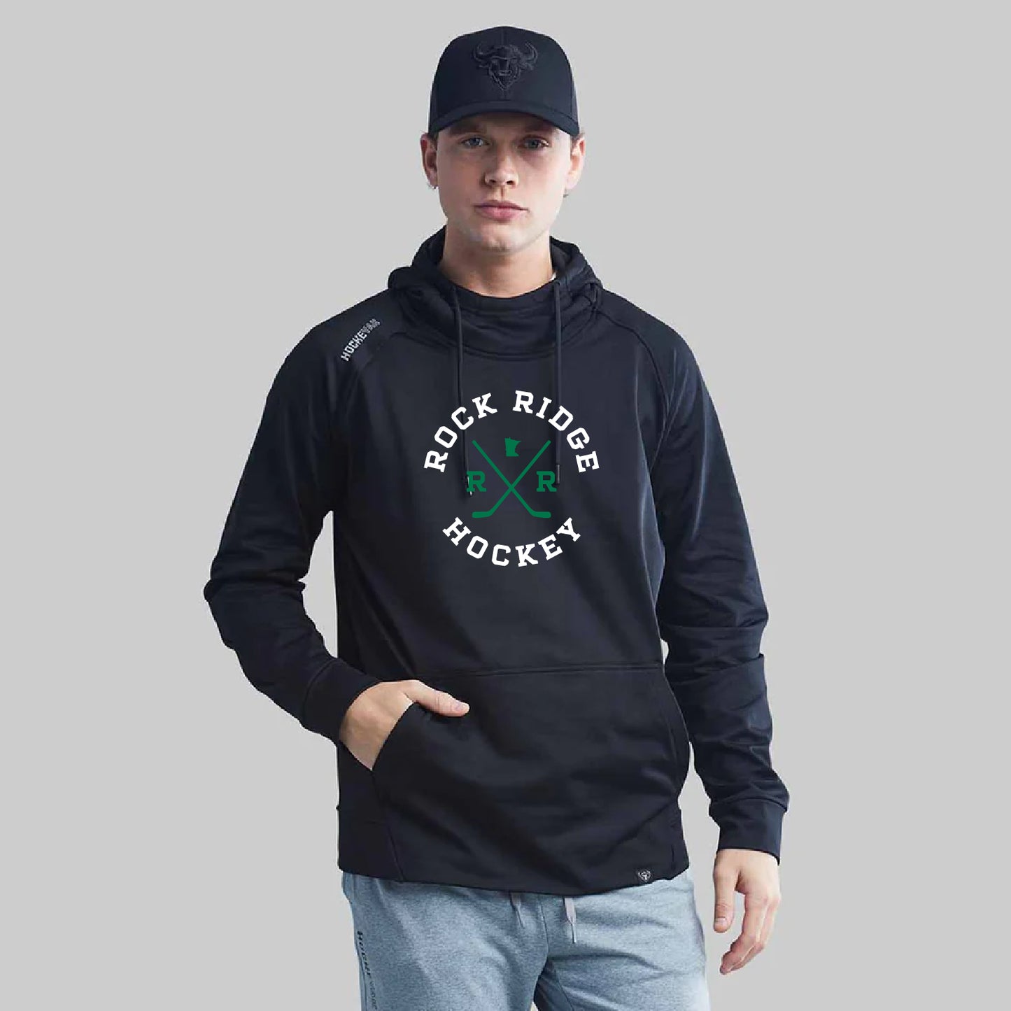 Rock Ridge Youth Fan Gear HockeyYak Playmaker Hoodie