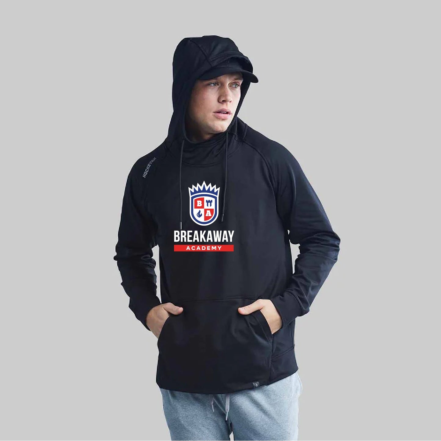 Breakaway Academy Hockeyak Playmaker Hoodie (Youth/Adult)