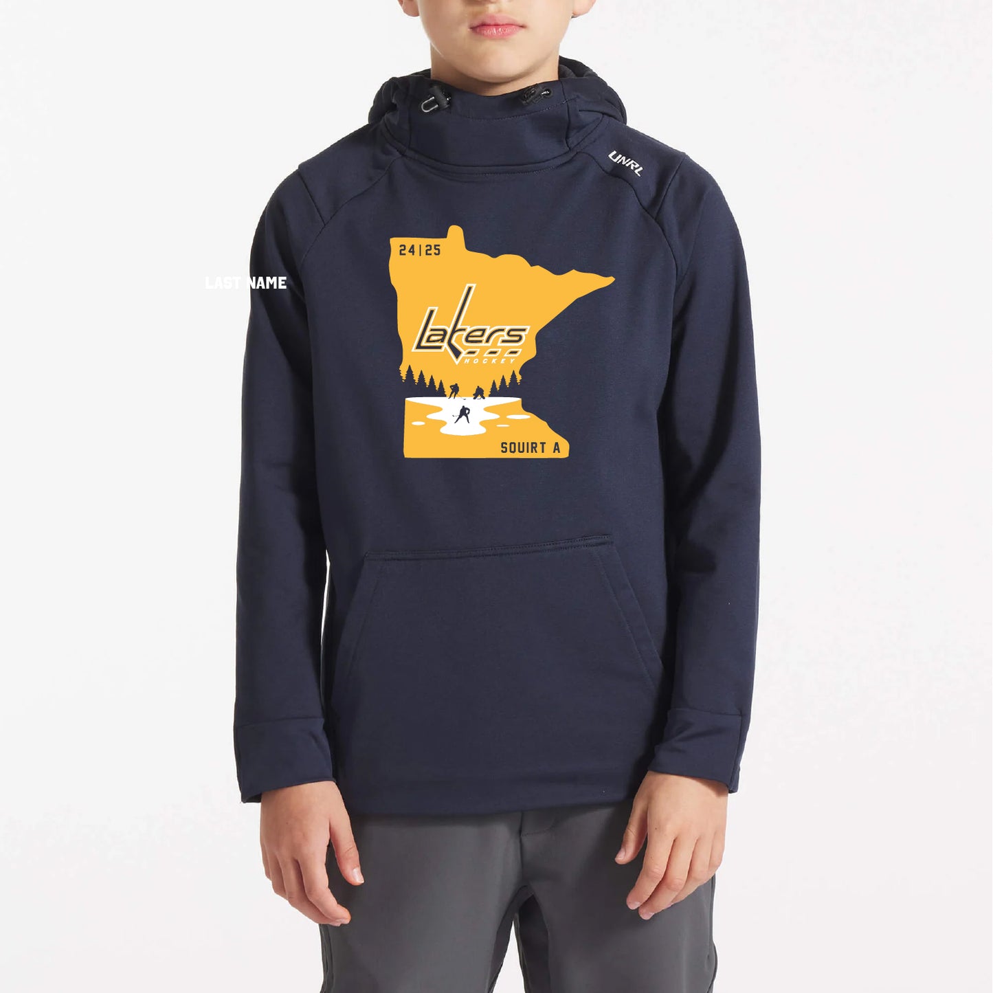 Youth Sized Prior Lake Hockey Squirt A UNRL Hoodie