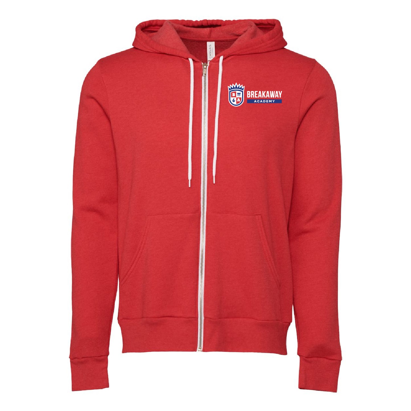 Breakaway Academy Sponge Fleece Full-Zip Hoodie