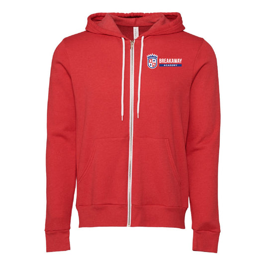 Breakaway Academy Sponge Fleece Full-Zip Hoodie