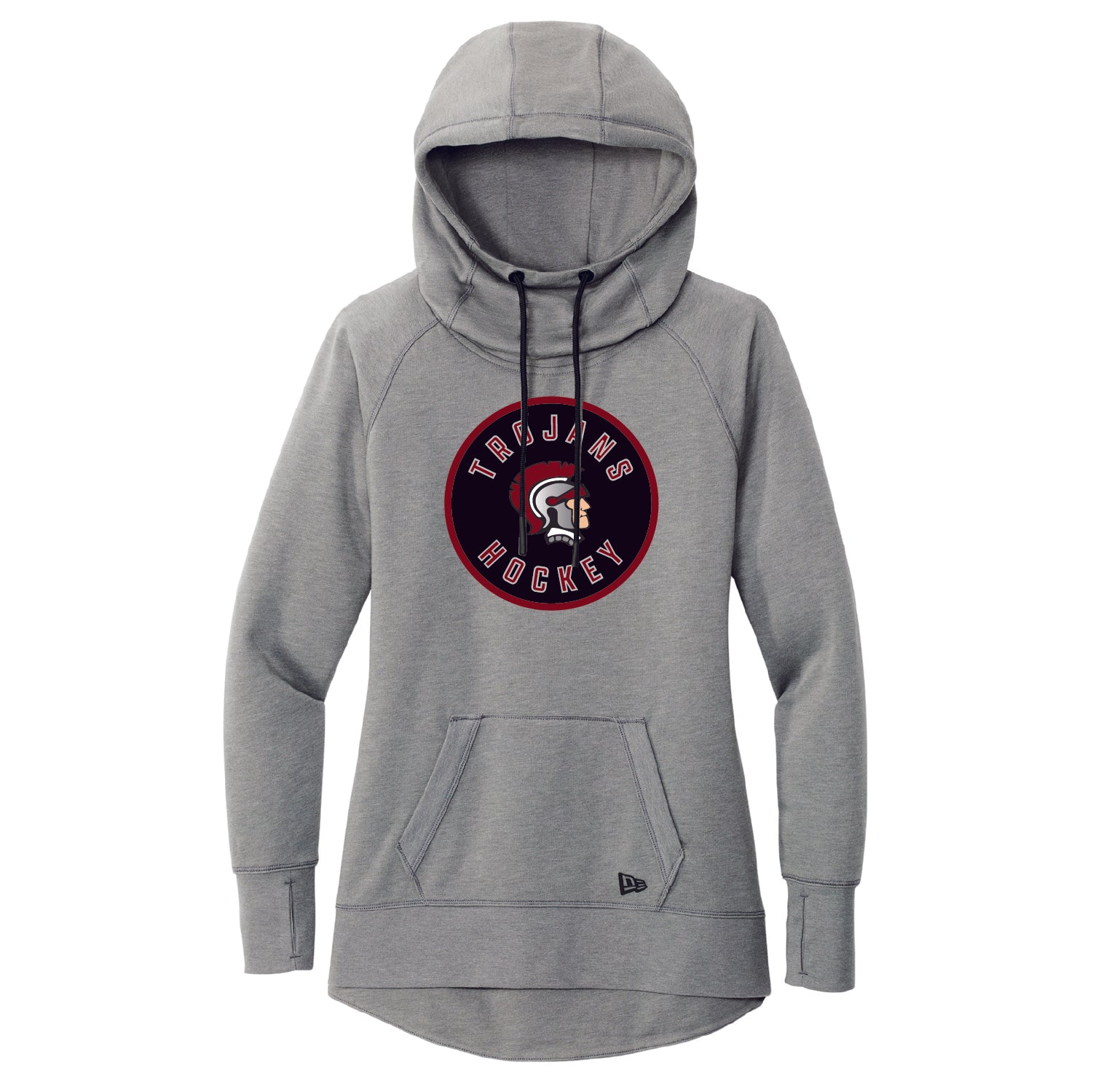 New Prague Hockey Ladies Tri-Blend Fleece Pullover Hoodie