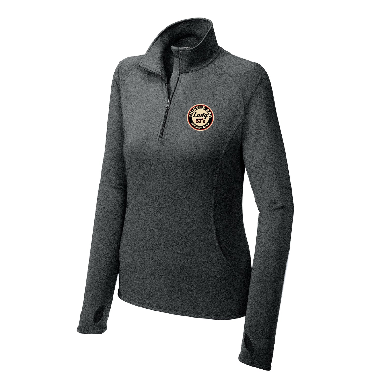 Thieves AAA Hockey Ladies Sport-Wick® Stretch 1/4-Zip Pullover