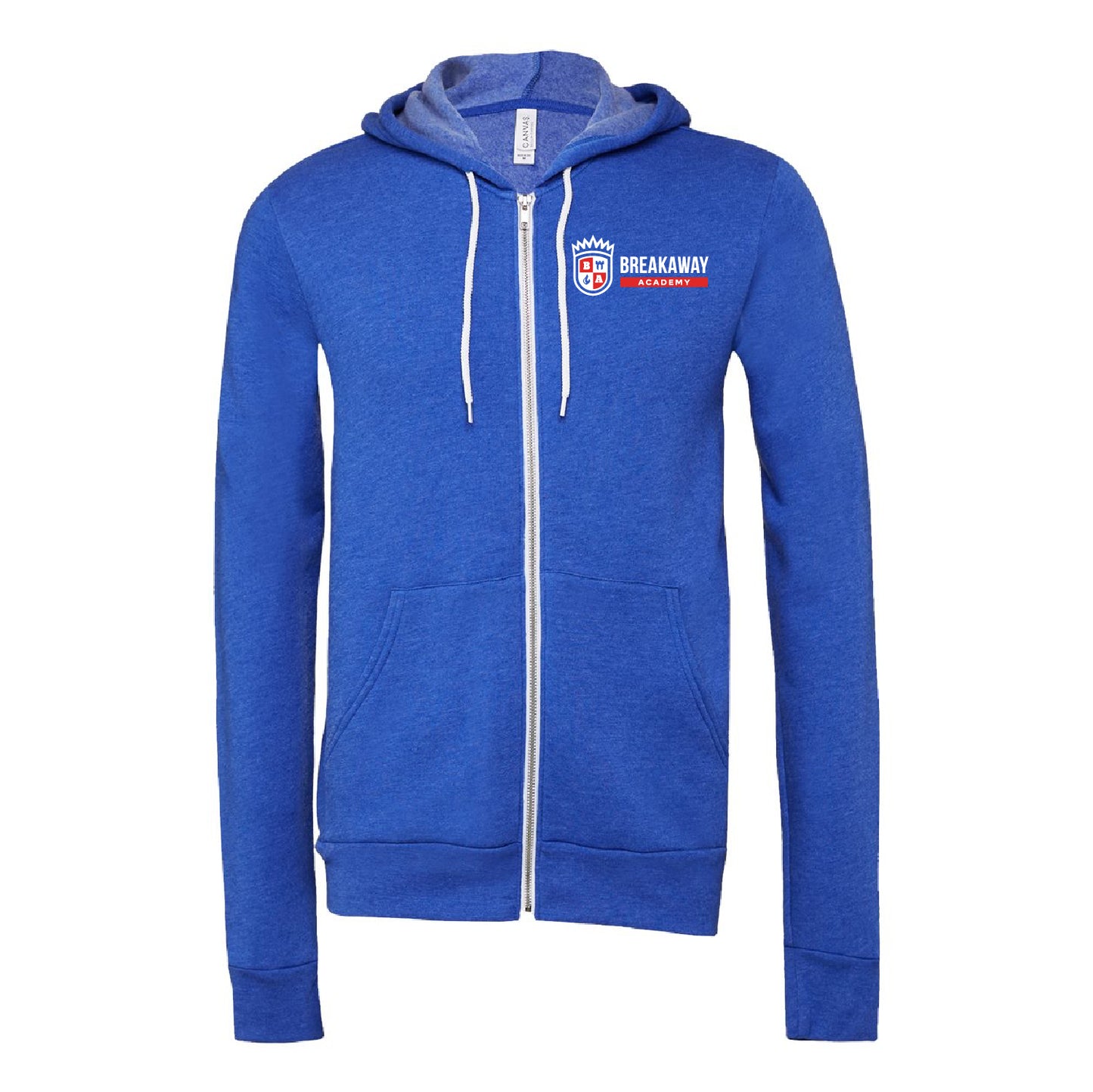 Breakaway Academy Sponge Fleece Full-Zip Hoodie