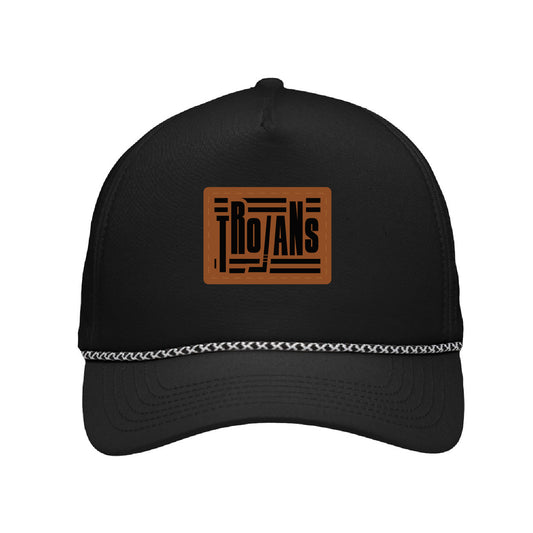 New Prague Fan Apparel Five-Panel Rope Heritage Fit Cap (Leatherette)