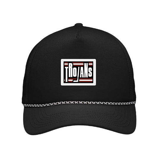 New Prague Fan Apparel Five-Panel Rope Heritage Fit Cap (Silicone)