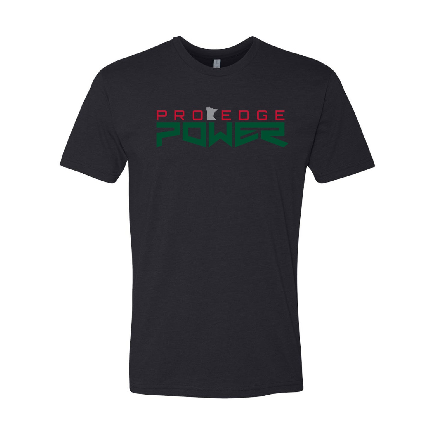 Pro Edge Power Unisex CVC Short Sleeve Crew Design 1