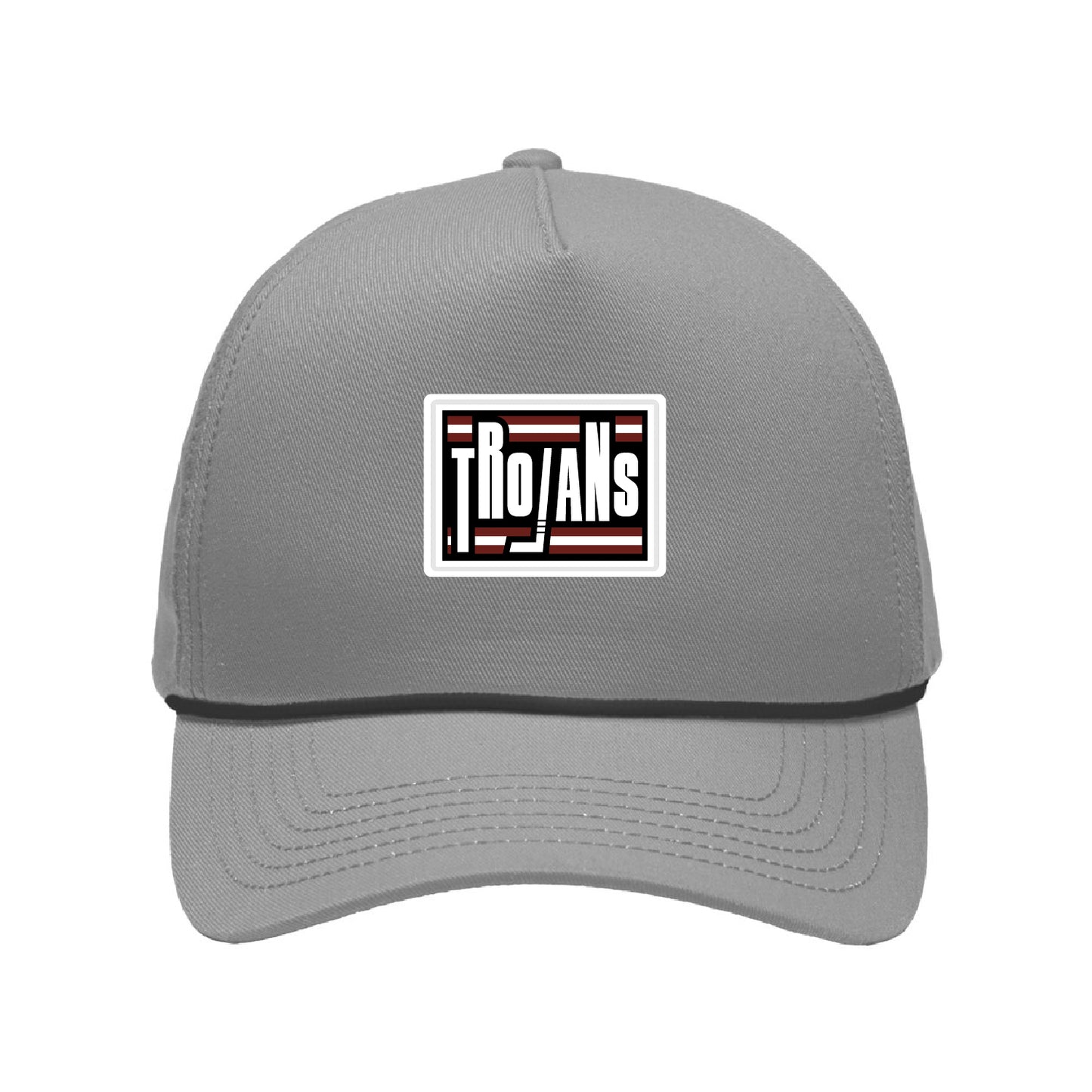 New Prague Fan Apparel Five-Panel Rope Heritage Fit Cap (Silicone)