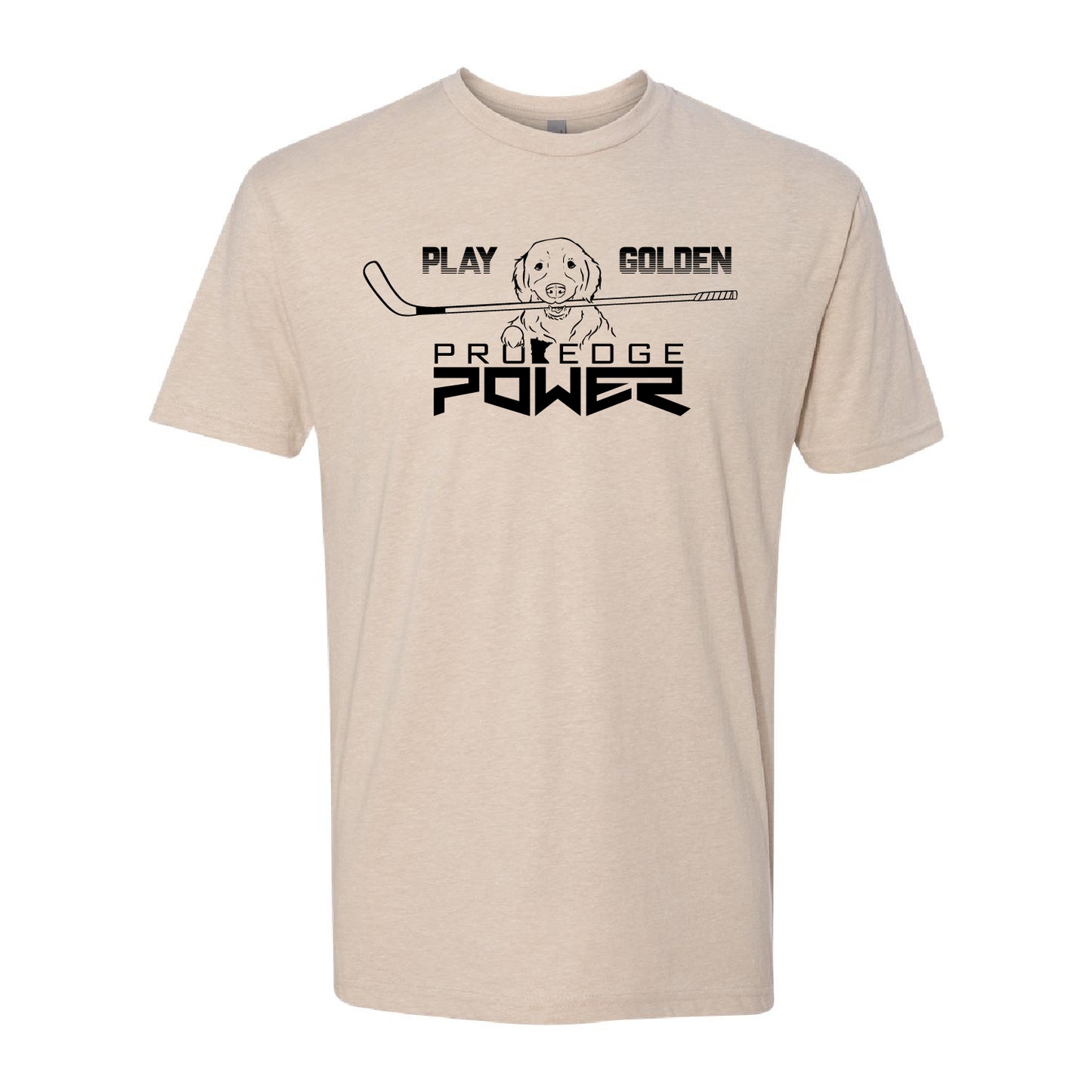 Pro Edge Power Unisex CVC Short Sleeve Crew Design 2