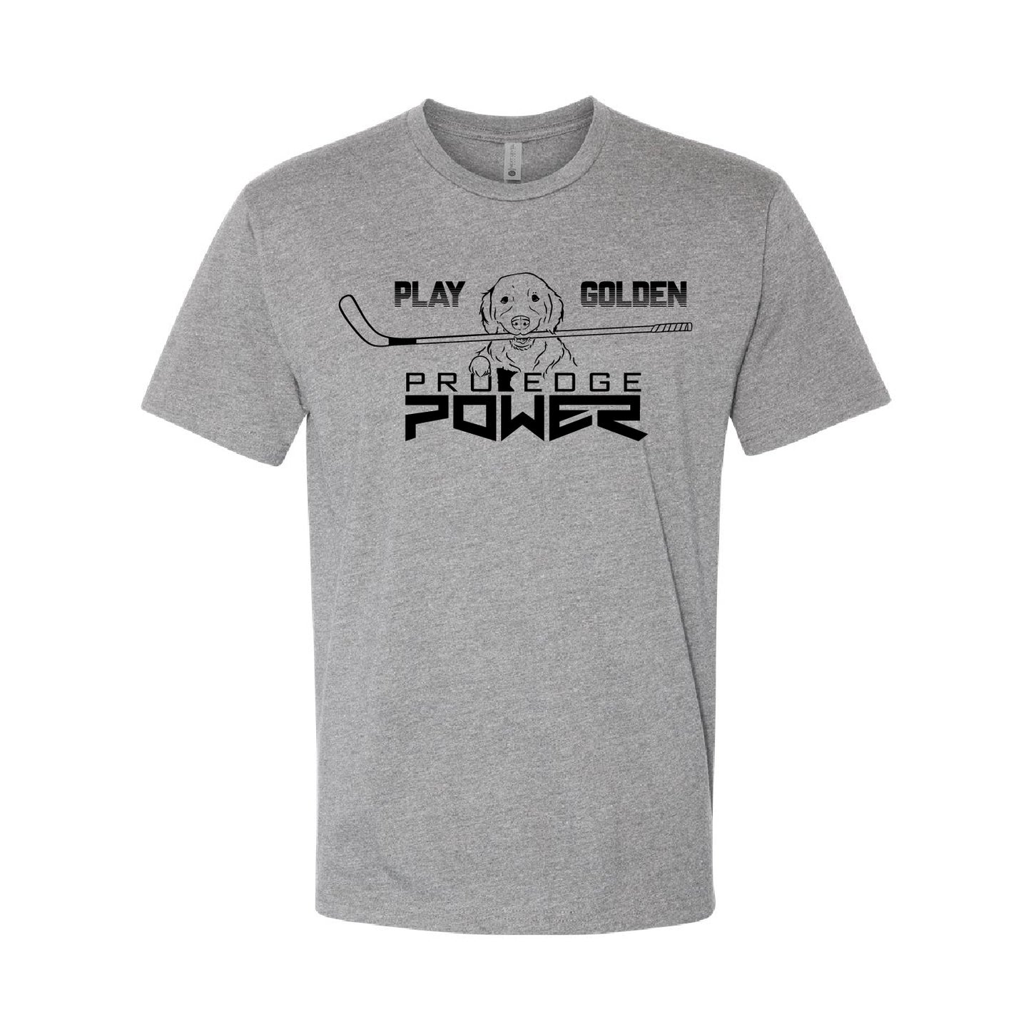 Pro Edge Power Unisex CVC Short Sleeve Crew Design 2