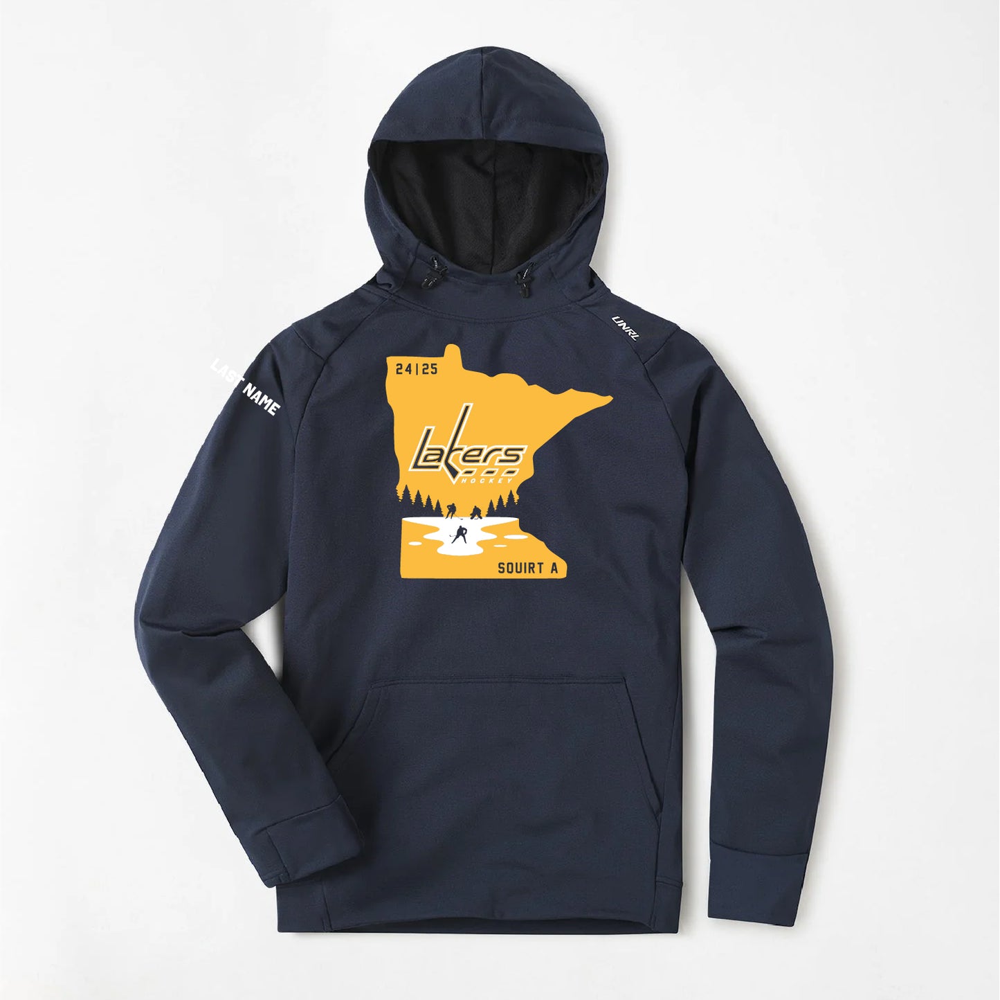 Adult Sized Prior Lake Hockey Squirt A UNRL Hoodie