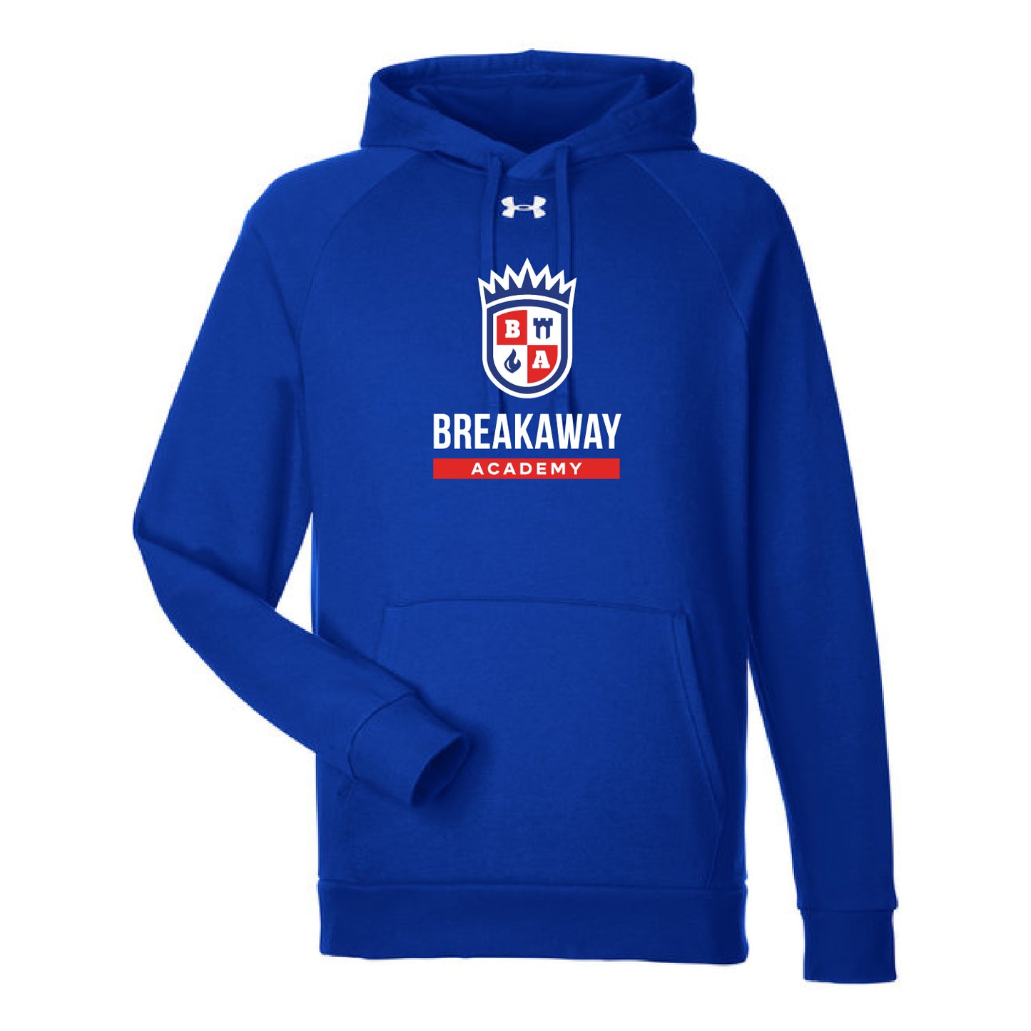 Breakaway Academy Under Armour Men's Rival Fleece Hooded Sweatshirt