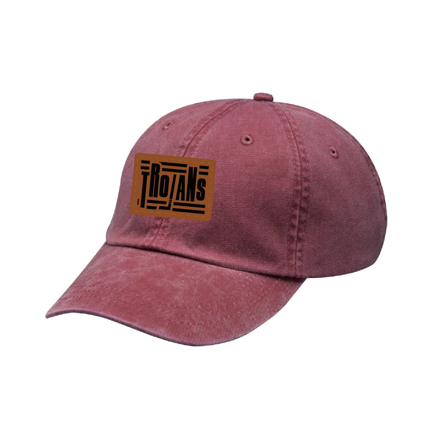 New Prague Fan Apparel Optimum Pigment-Dyed Dad Hat (Leatherette)