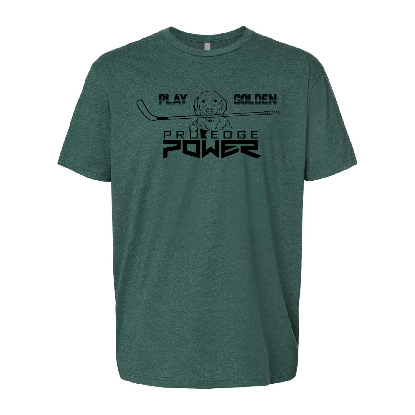 Pro Edge Power Unisex CVC Short Sleeve Crew Design 2