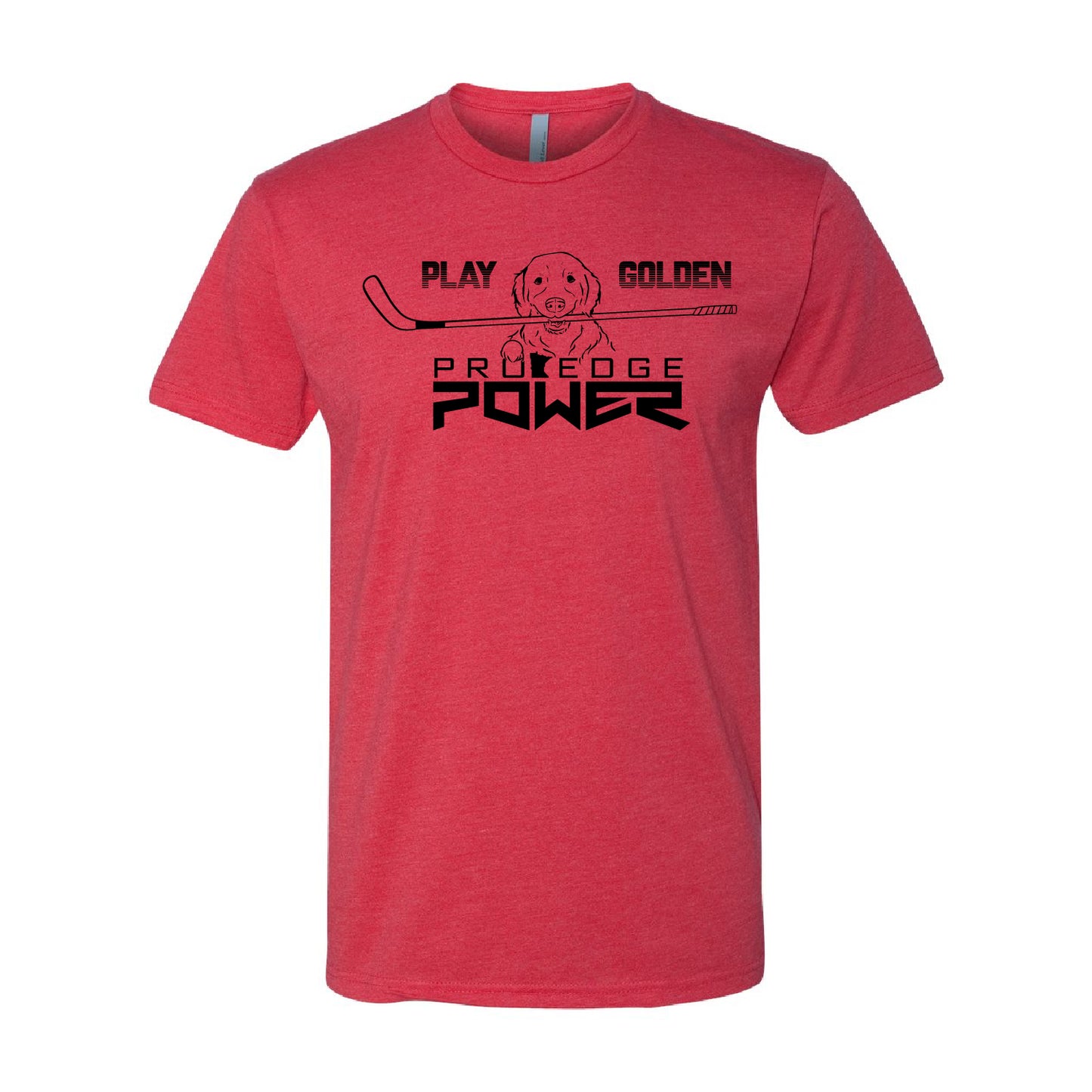 Pro Edge Power Unisex CVC Short Sleeve Crew Design 2