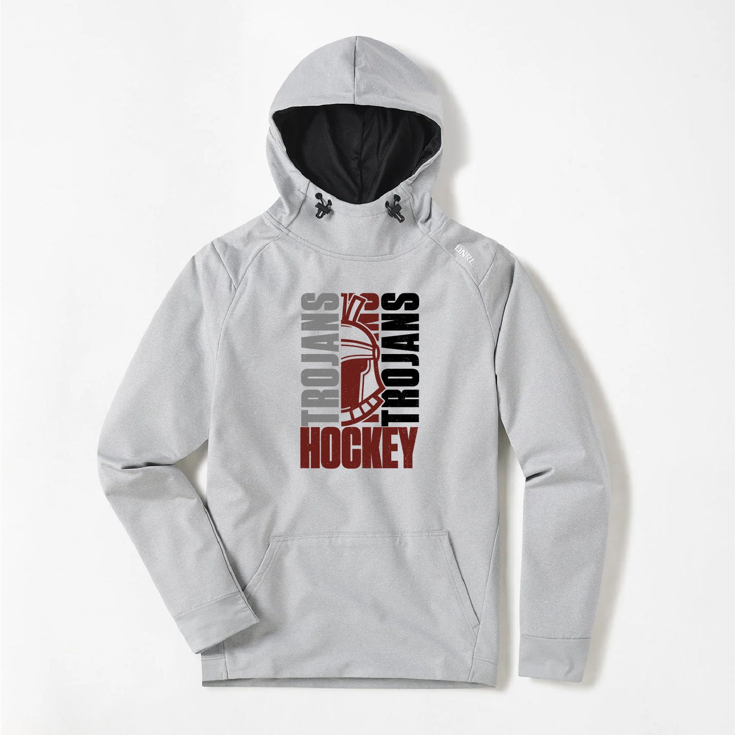 New Prague Fan Apparel UNRL Crossover Hoodie II (Trojans)