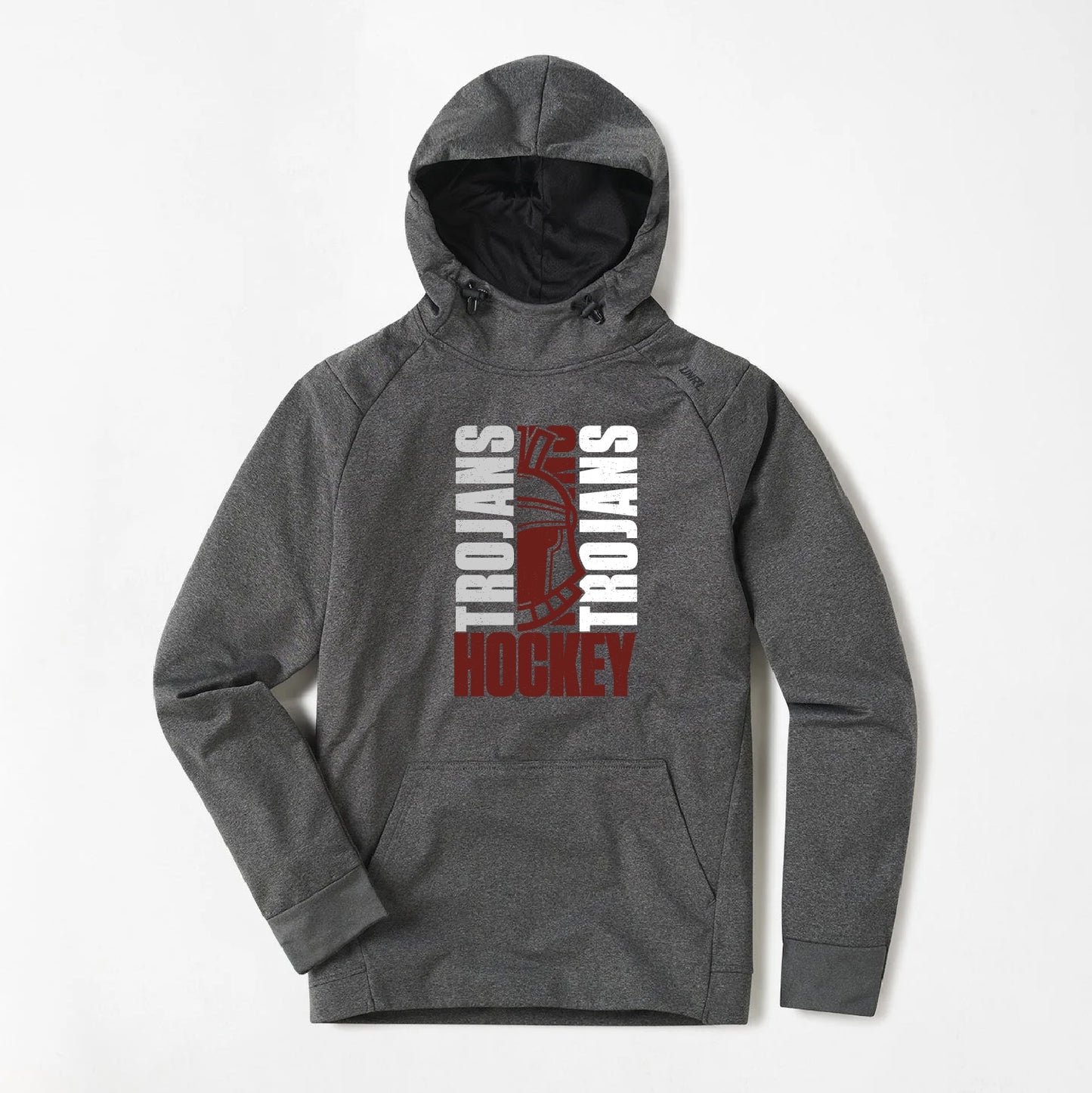 New Prague Fan Apparel UNRL Crossover Hoodie II (Trojans)