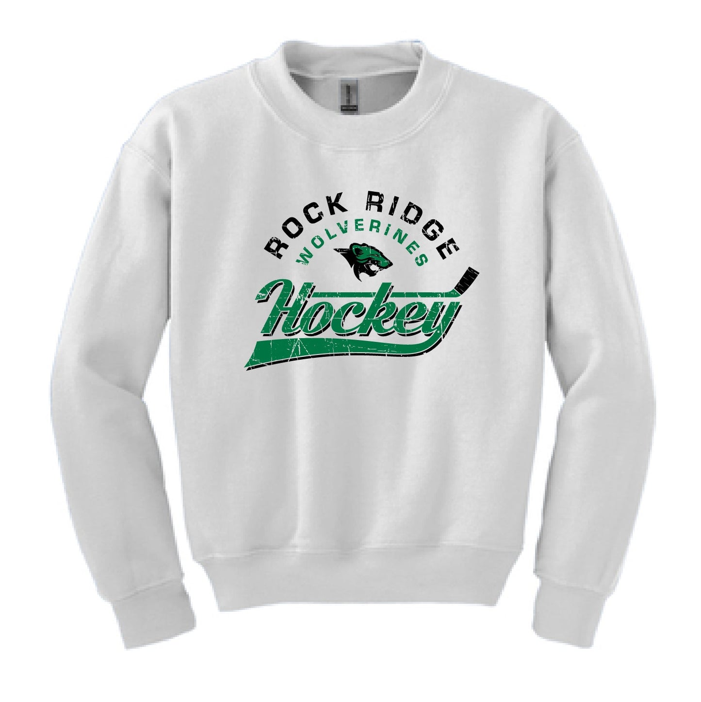 Rock Ridge Wolverine Peewee & Bantam Youth Crewneck Sweatshirt