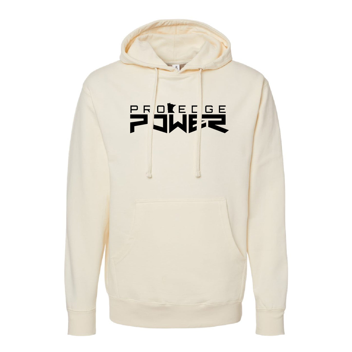 Pro Edge Power Midweight Hooded Sweatshirt Design 1