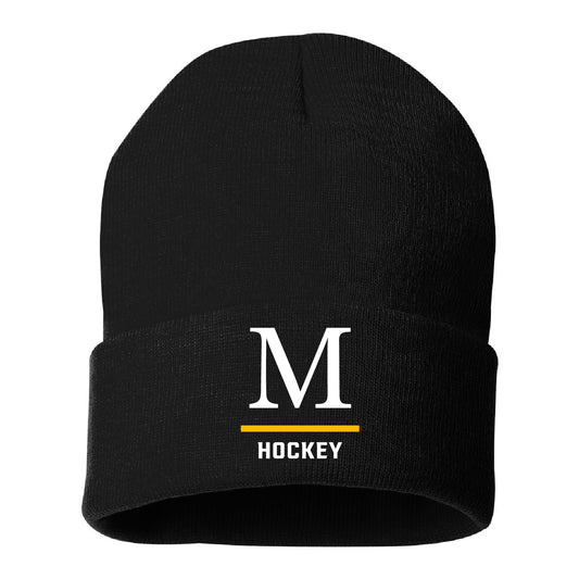 Marshall Hockey Solid Cuffed Beanie