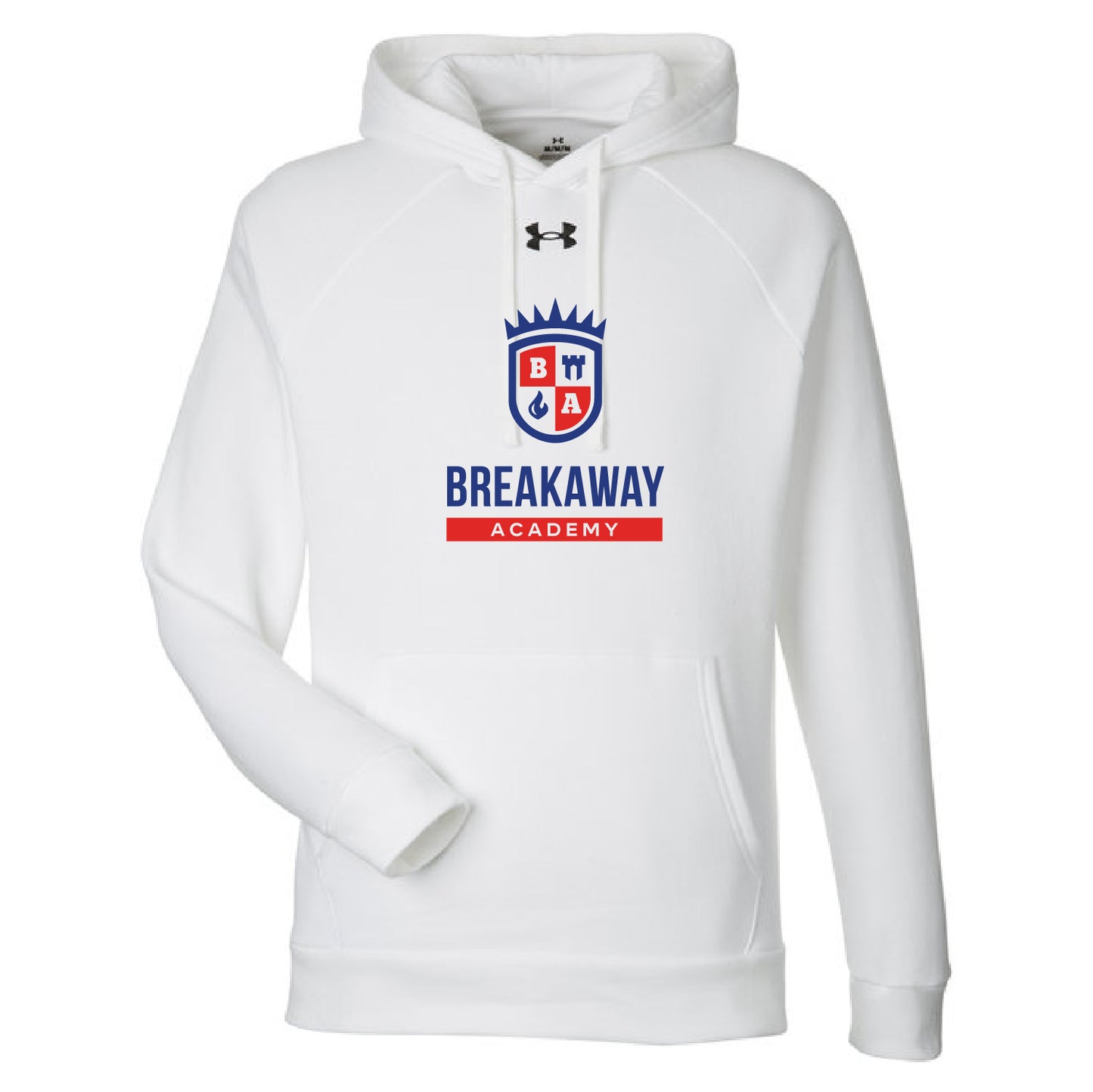 Breakaway Academy Under Armour Men's Rival Fleece Hooded Sweatshirt