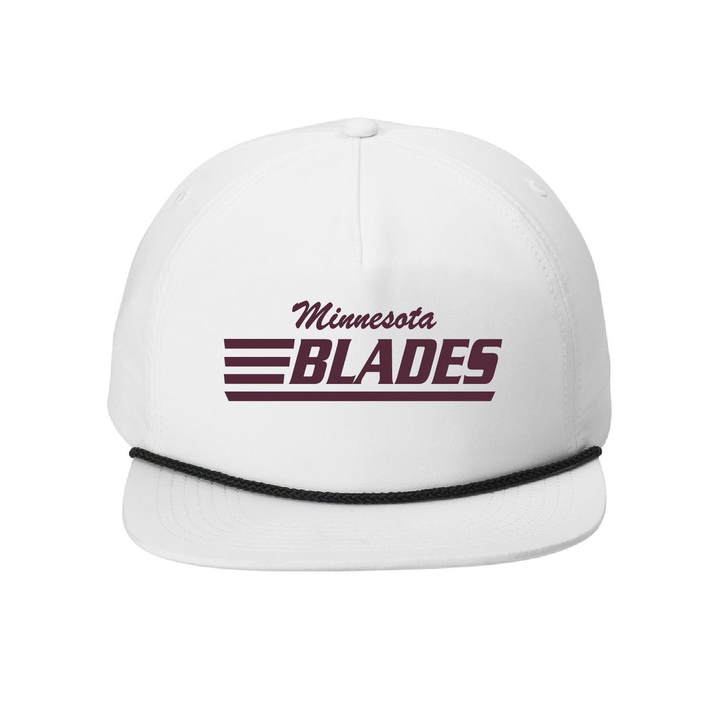 Minnesota Blades 5-Panel Poly Rope Cap