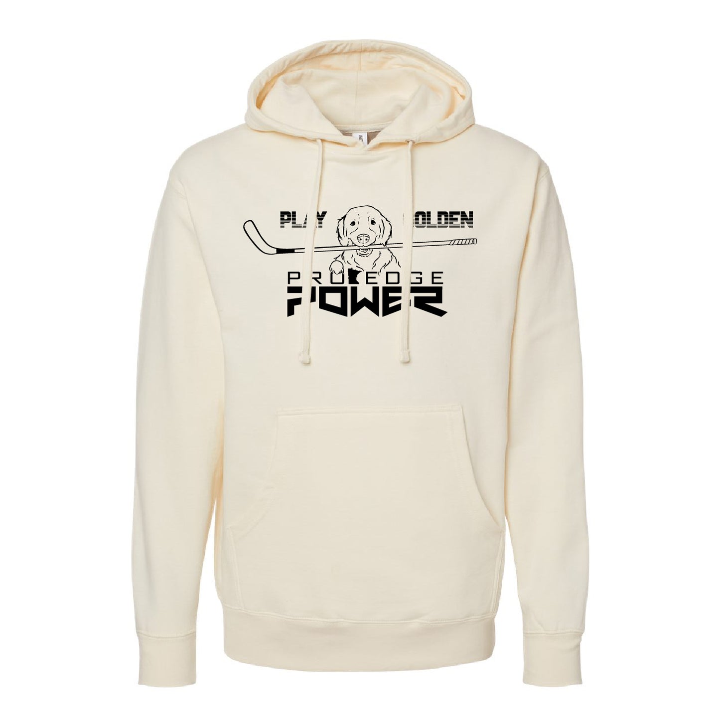 Pro Edge Power Midweight Hooded Sweatshirt Design 2