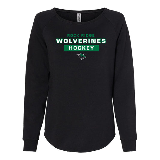 '24-'25 Rock Ridge Stacked Women's Crewneck Sweatshirt